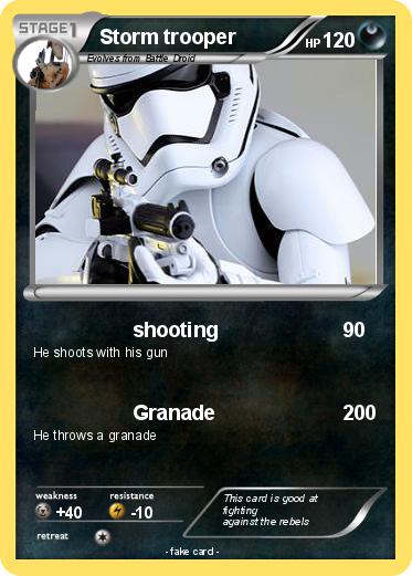 Pokemon Storm trooper