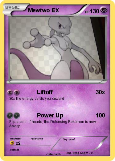 Pokemon Mewtwo EX