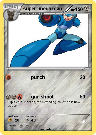 Pokemon super  mega man