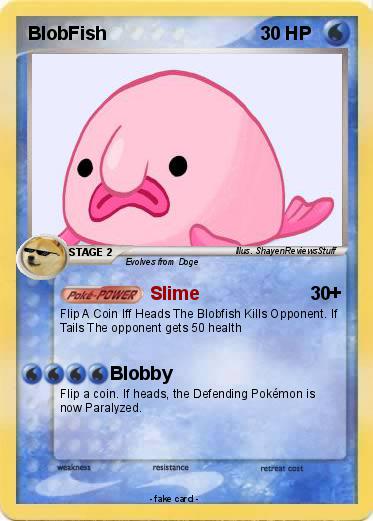 Pokemon BlobFish