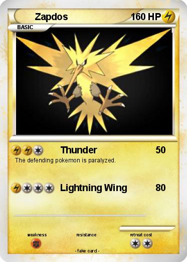 Pokemon Zapdos
