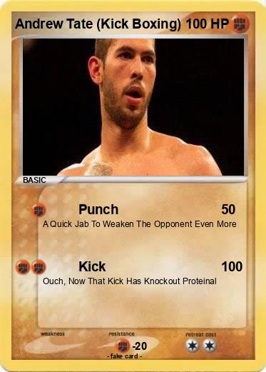 Pokemon Andrew Tate (Kick Boxing)