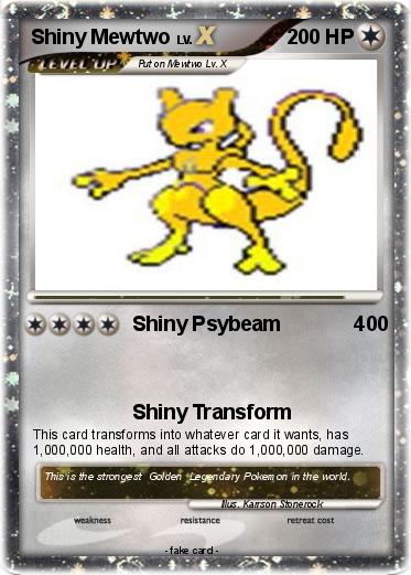 Pokemon Shiny Mewtwo