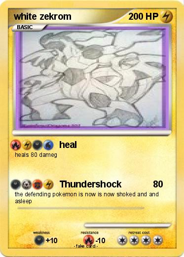 Pokemon white zekrom