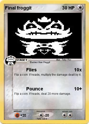 Pokemon Final froggit