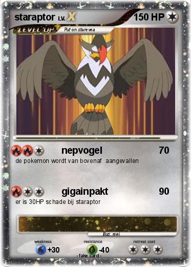 Pokemon staraptor