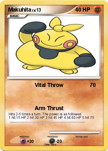 Pokemon Makuhita