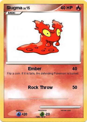 Pokemon Slugma