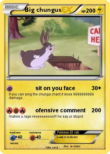 Pokemon Big chungus