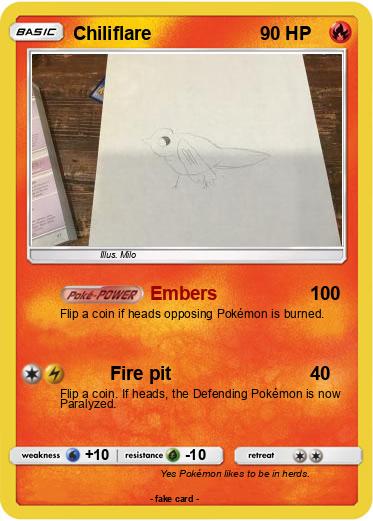 Pokemon Chiliflare