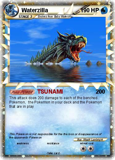 Pokemon Waterzilla