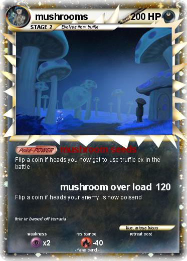 Pokemon mushrooms