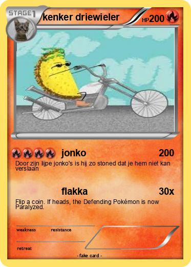 Pokemon kenker driewieler