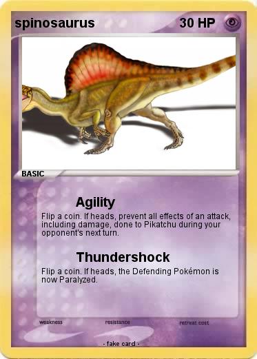 Pokemon spinosaurus
