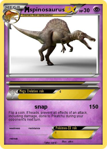 Pokemon spinosaurus