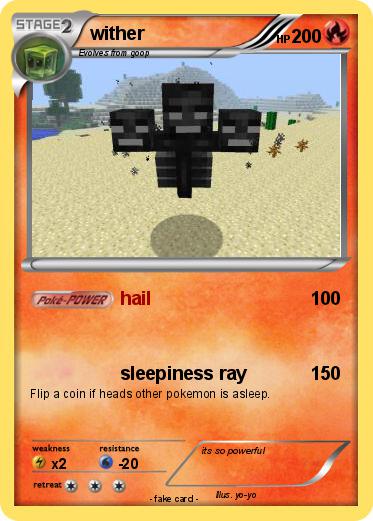 Pokemon wither