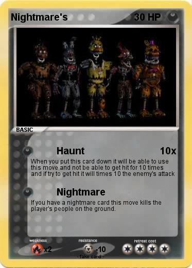Pokemon Nightmare's
