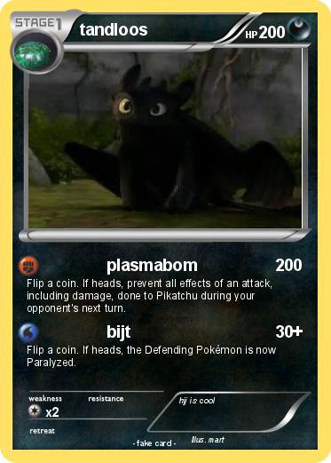 Pokemon tandloos