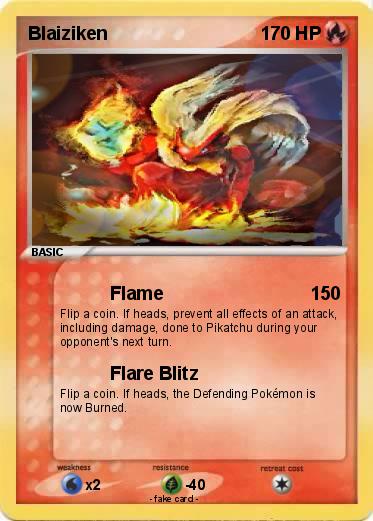 Pokemon Blaiziken