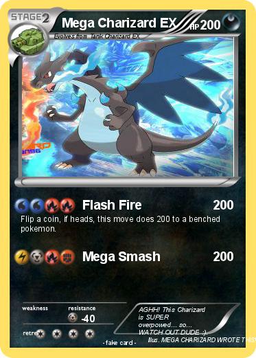Pokemon Mega Charizard EX