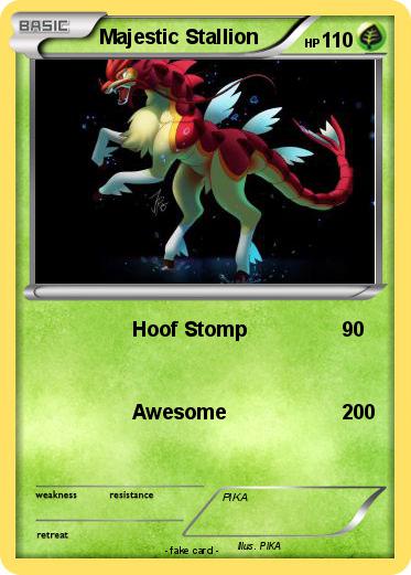 Pokemon Majestic Stallion