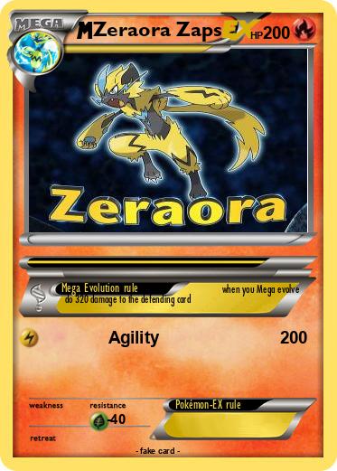 Pokemon Zeraora Zaps