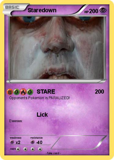 Pokemon Staredown