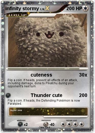 Pokemon infinity stormy