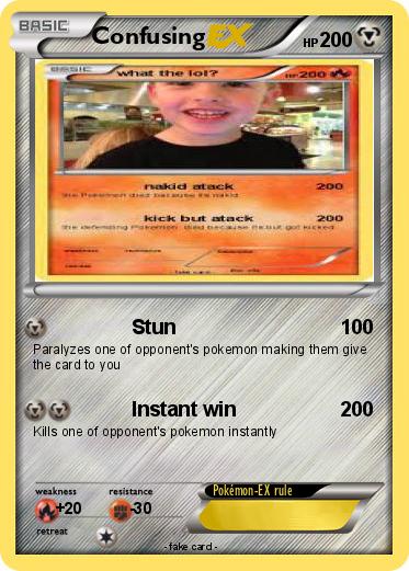 Pokemon Confusing