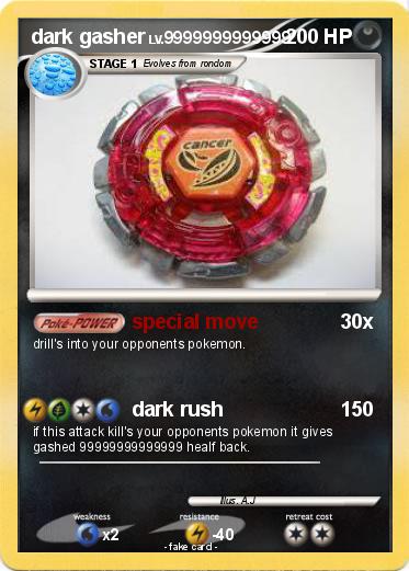 Pokemon dark gasher