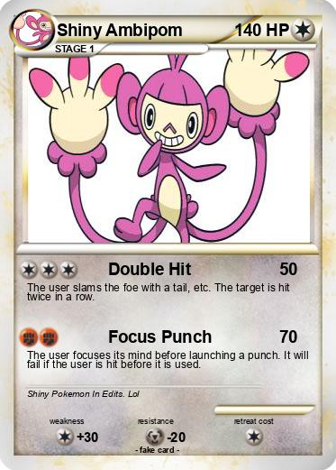 Pokemon Shiny Ambipom