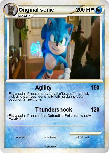 Pokemon Original sonic