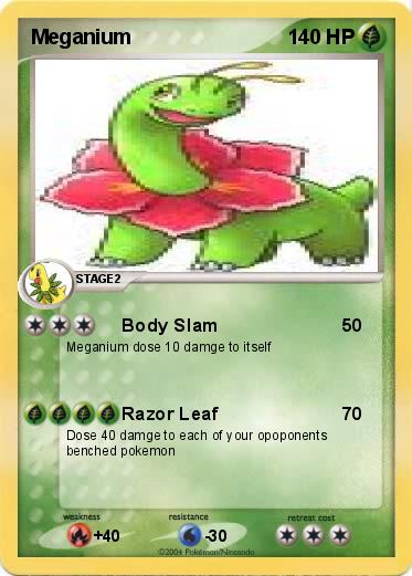 Pokemon Meganium