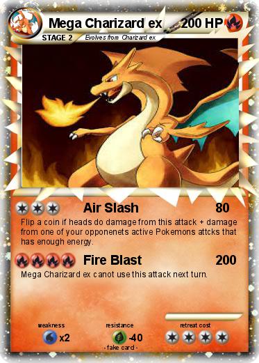 Pokemon Mega Charizard ex