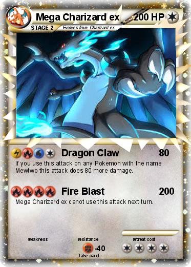 Pokemon Mega Charizard ex
