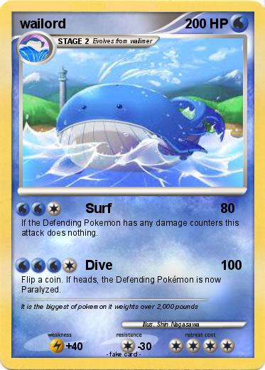 Pokemon wailord