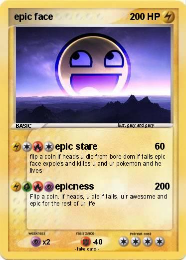 Pokemon epic face