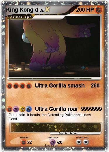 Pokemon King Kong d