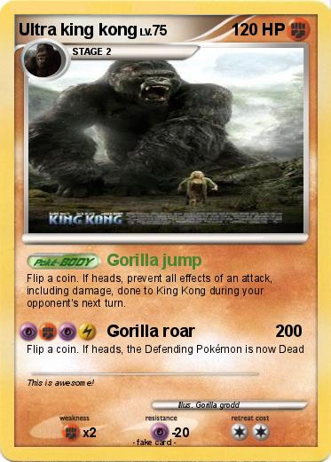 Pokemon Ultra king kong