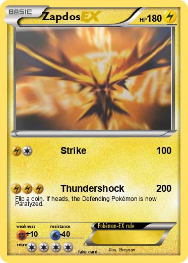 Pokemon Zapdos
