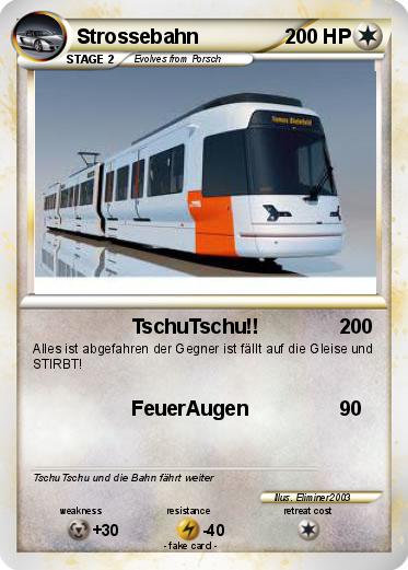 Pokemon Strossebahn