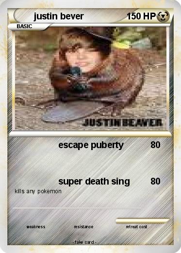 Pokemon justin bever