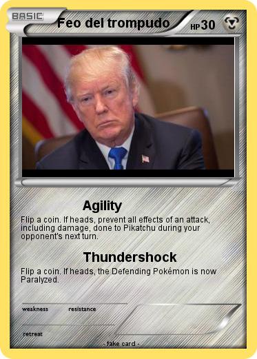 Pokemon Feo del trompudo