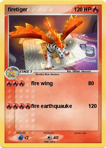 Pokemon firetiger
