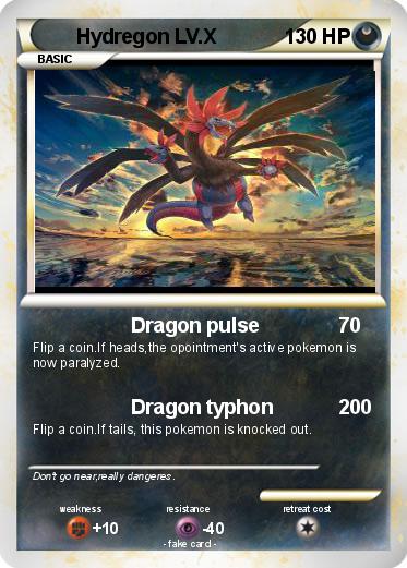 Pokemon Hydregon LV.X