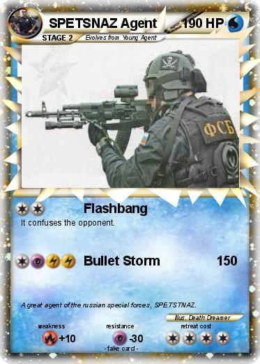 Pokemon SPETSNAZ Agent