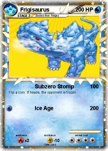 Pokemon Frigisaurus