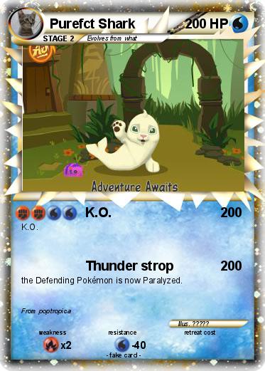 Pokemon Purefct Shark
