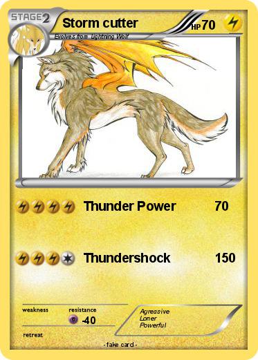 Pokemon Storm cutter