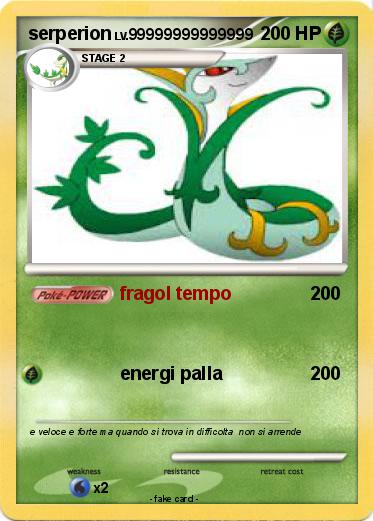 Pokemon serperion